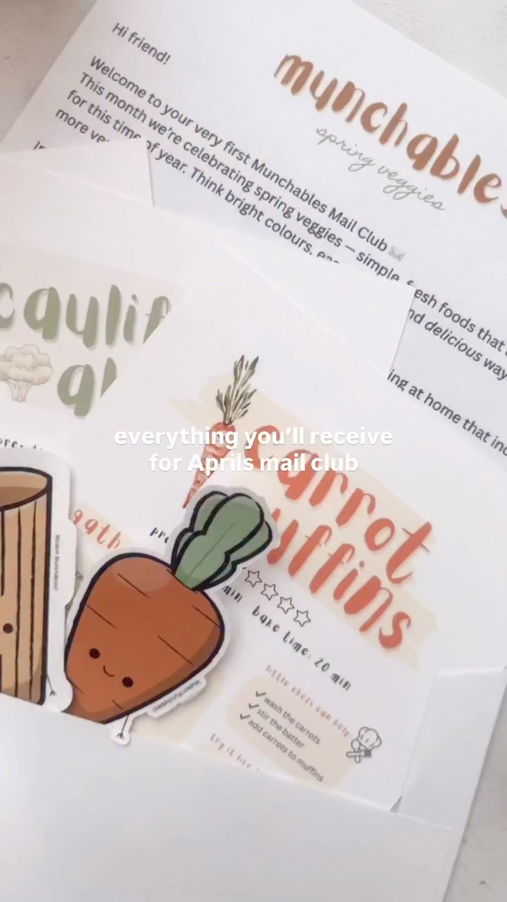 Everything is ready to go for our FIRST MONTH of the membership & mail club!!

Aprils theme is 🥕spring veggies🥕 if you want to receive the collectible prints make sure to sign up by March 25 @ the link in my bio or comment “MEMBER”