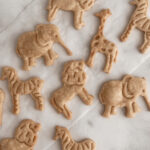 Modern Munch's animal crackers laid out with parchment paper