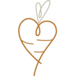 Modern Munch's carrot and heart logo.